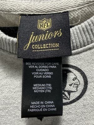 NFL Juniors collection Commanders Pullover Sweater With Pockets Size M - Thumbnail 4
