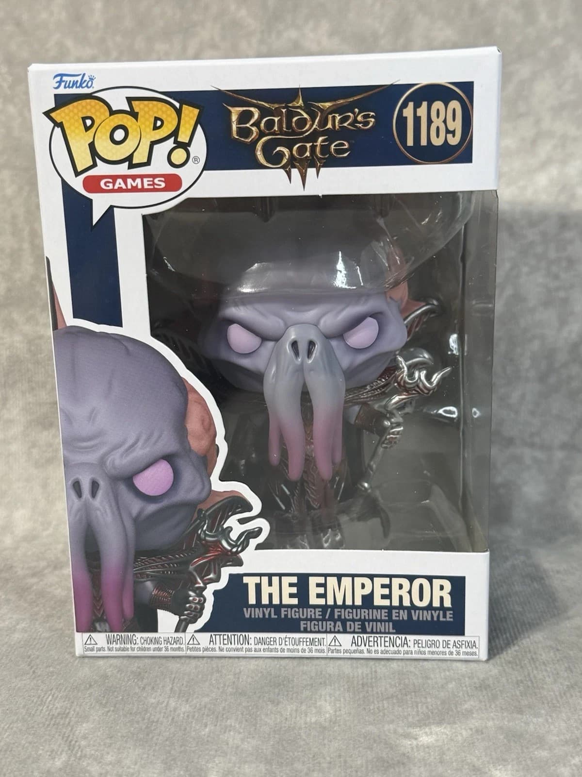 Funko Pop! Set of 3 Baldur's Gate 3 Jaheira 1187 Raphael 1188 & The Emperor 1189 - Thumbnail 4