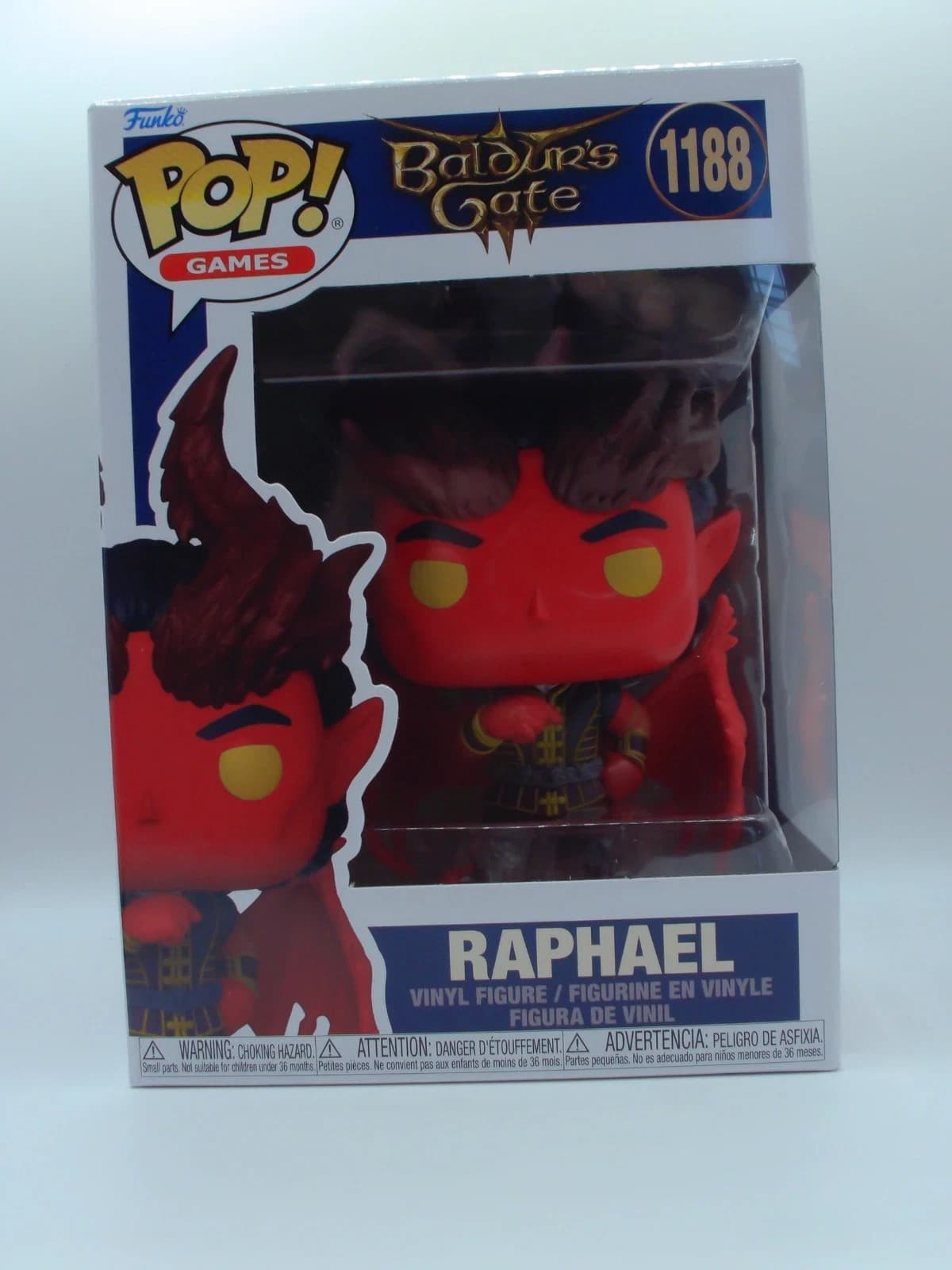 Funko Pop! Set of 3 Baldur's Gate 3 Jaheira 1187 Raphael 1188 & The Emperor 1189 - Thumbnail 5