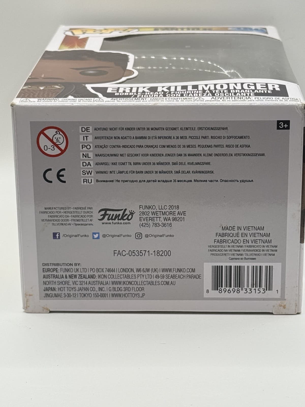 Funko POP! Marvel: Black Panther - Erik Killmonger #386 - Thumbnail 5