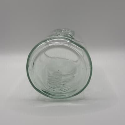 Vintage Coca-Cola Coke Can Shaped 5" Green Clear Glass 12oz Drinking Glasses 2pc - Thumbnail 3