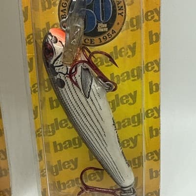 Vintage | Bagley Lure Mighty Minnow | Shad SOLD AS A PAIR - Thumbnail 2