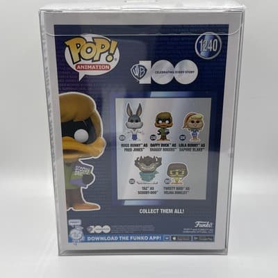 Funko Pop! Vinyl: Daffy Duck As Shaggy Rogers #1240 W/ Cover - Thumbnail 3