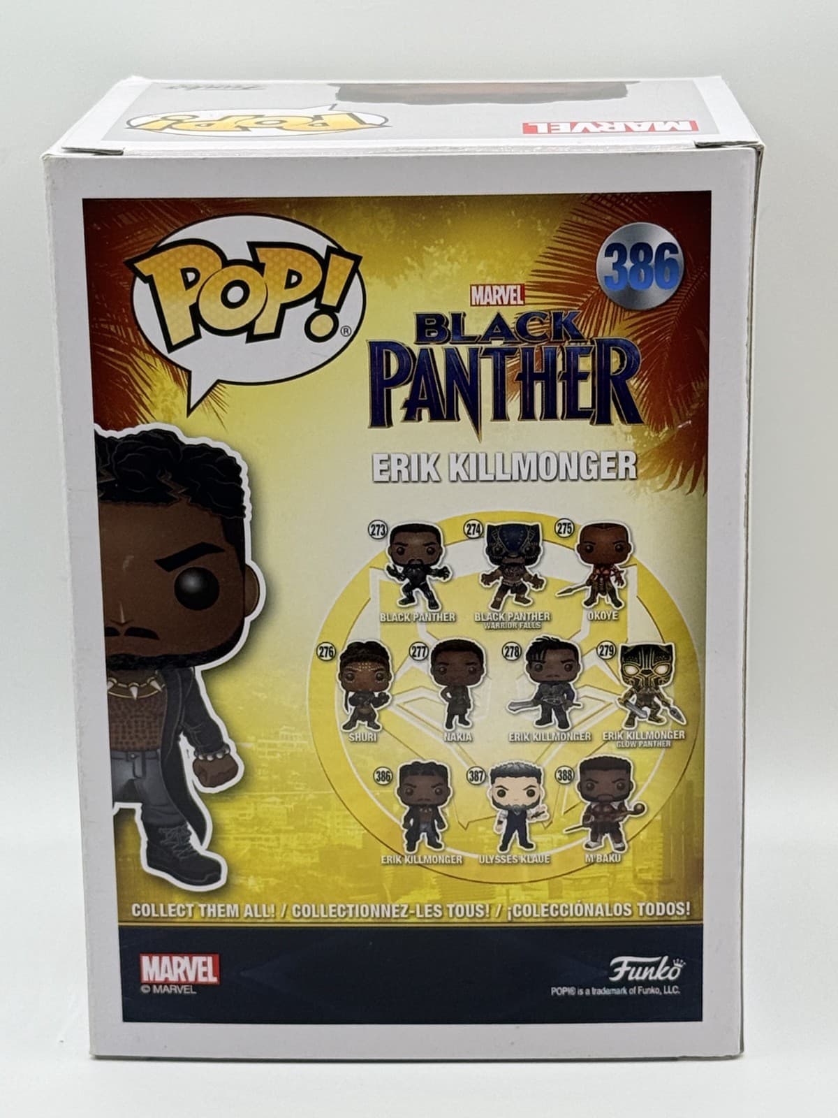 Funko POP! Marvel: Black Panther - Erik Killmonger #386 - Thumbnail 3