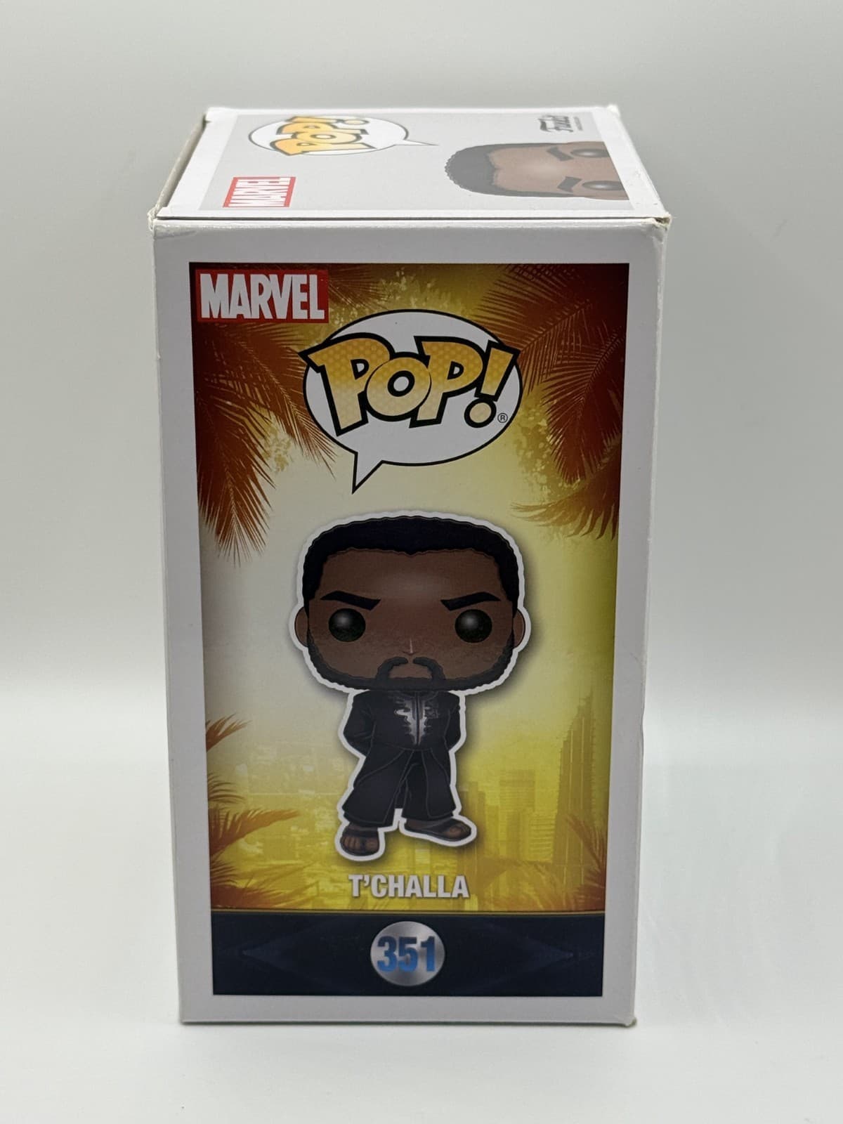 Funko Pop! - Marvel - Black Panther - T'Challa #351 Vinyl Figure - Thumbnail 4