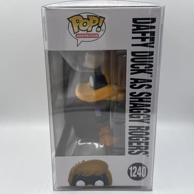 Funko Pop! Vinyl: Daffy Duck As Shaggy Rogers #1240 W/ Cover - Thumbnail 2