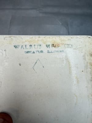 Vintage Rare Walrus Mfg Co. Cocca Cola Syrup Dispenser Ceramic 1931 - Thumbnail 6