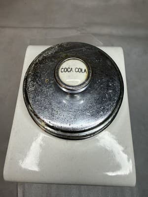 Vintage Rare Walrus Mfg Co. Cocca Cola Syrup Dispenser Ceramic 1931 - Thumbnail 4