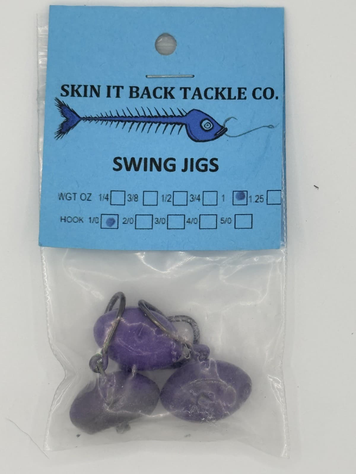 Skin It Back Swing Jig Multiple Sizes 3pcs per pk - Thumbnail 3