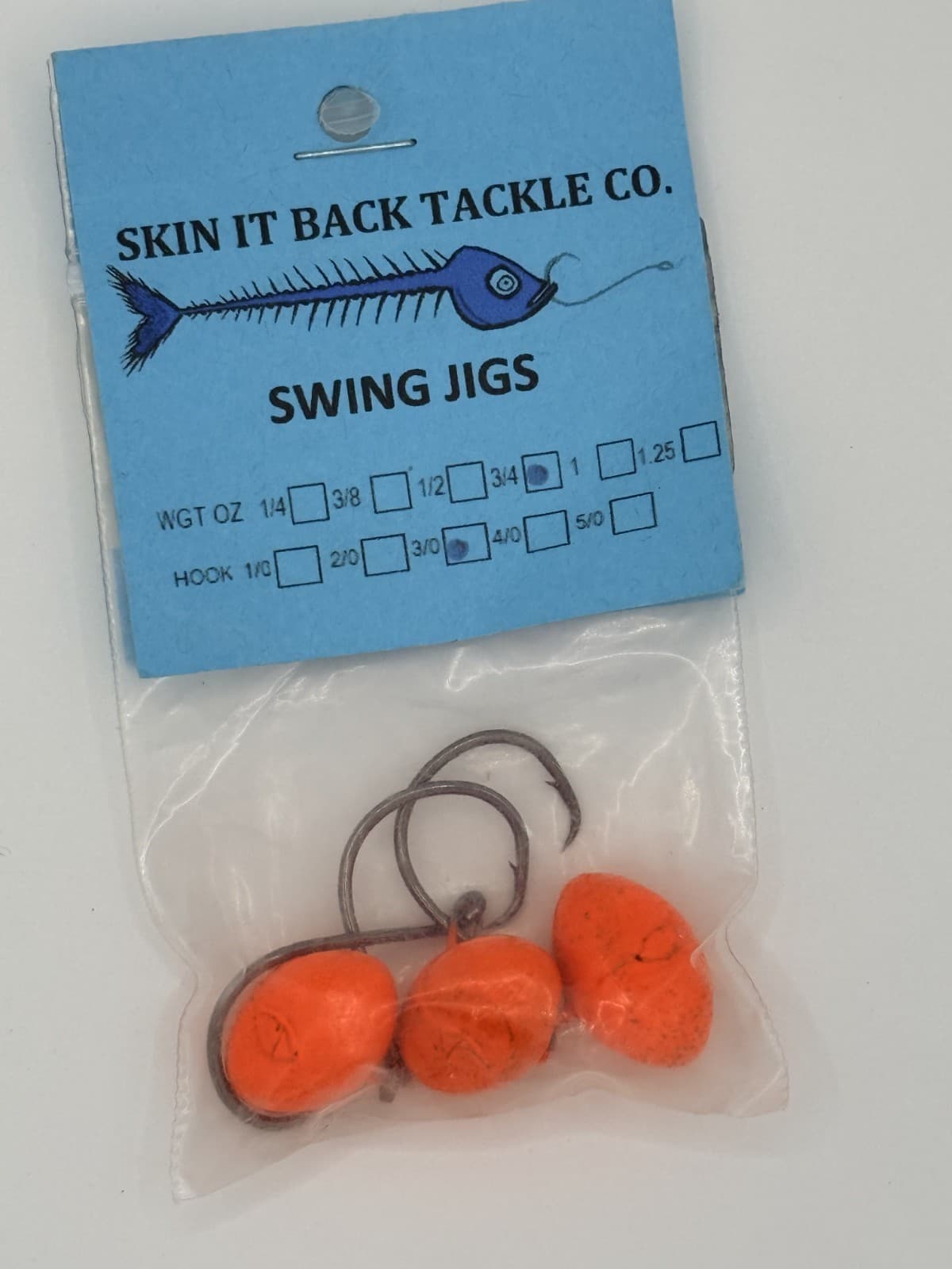 Skin It Back Swing Jig Multiple Sizes 3pcs per pk - Thumbnail 8