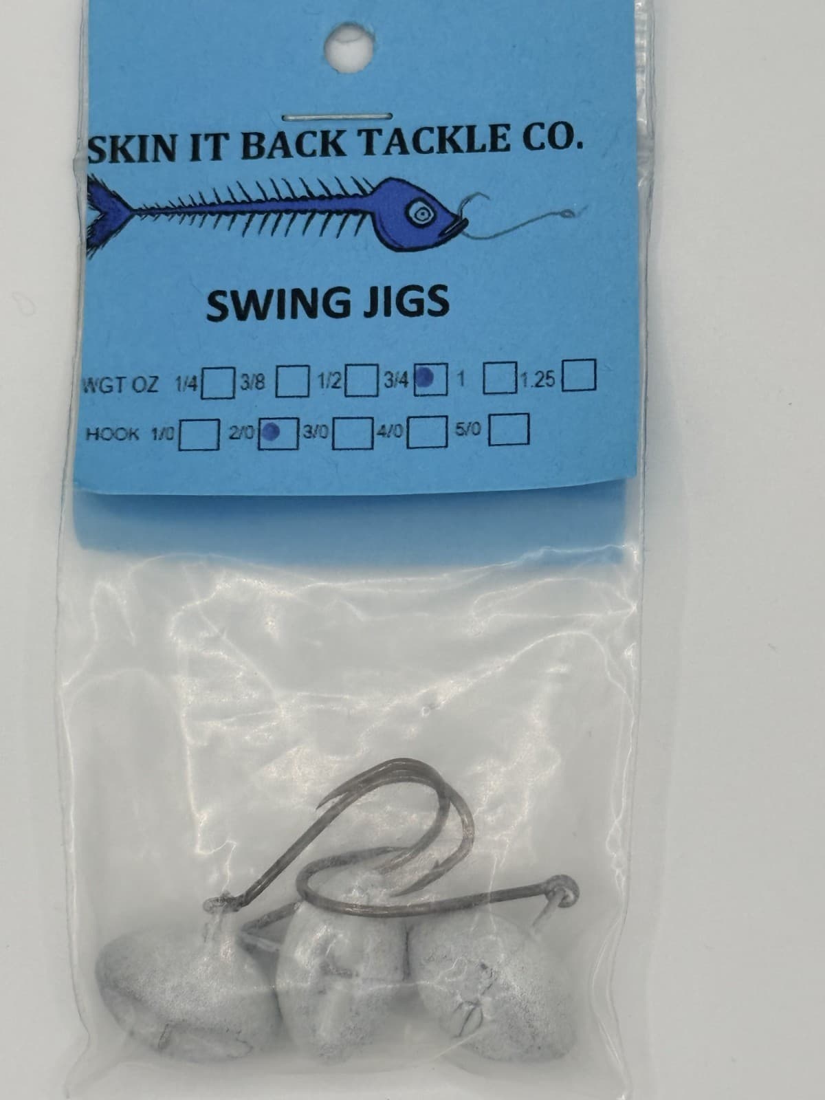 Skin It Back Swing Jig Multiple Sizes 3pcs per pk - Thumbnail 5