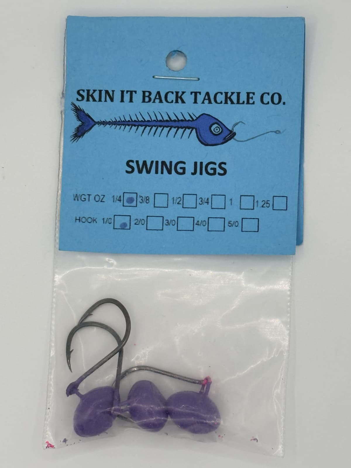 Skin It Back Swing Jig Multiple Sizes 3pcs per pk - Thumbnail 20