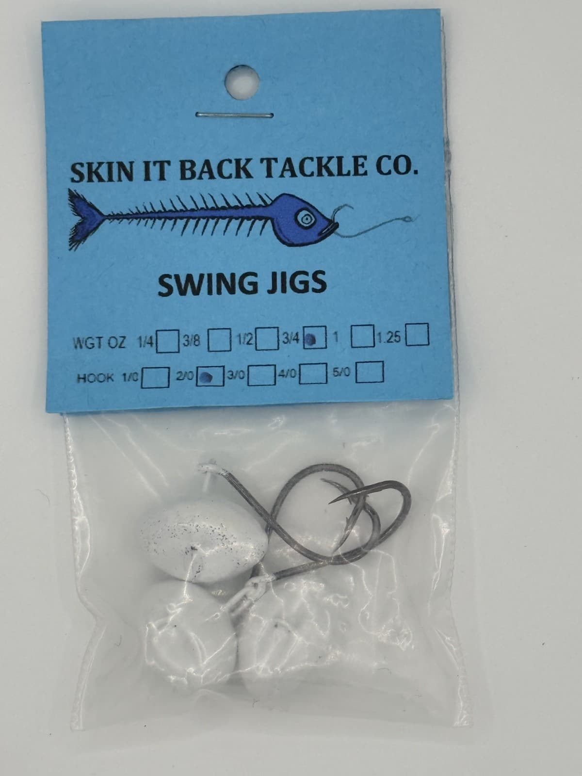 Skin It Back Swing Jig Multiple Sizes 3pcs per pk - Thumbnail 6