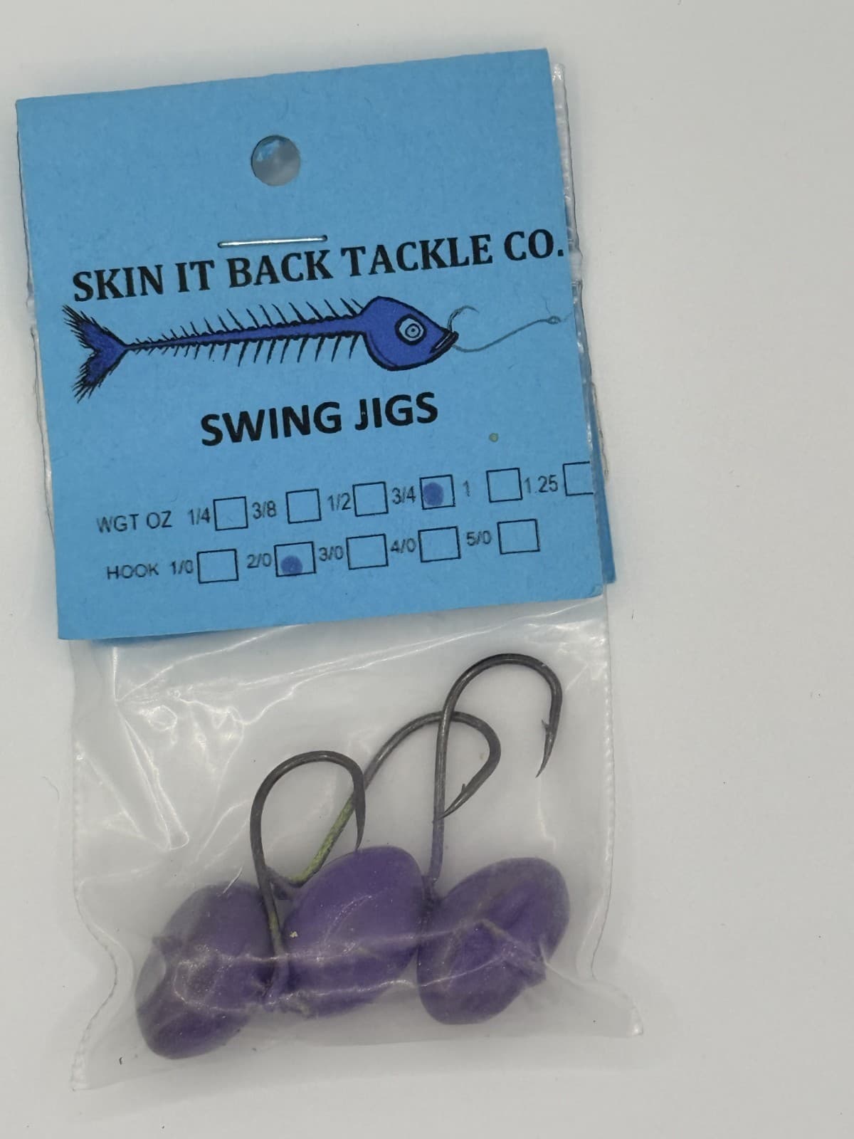 Skin It Back Swing Jig Multiple Sizes 3pcs per pk - Thumbnail 7