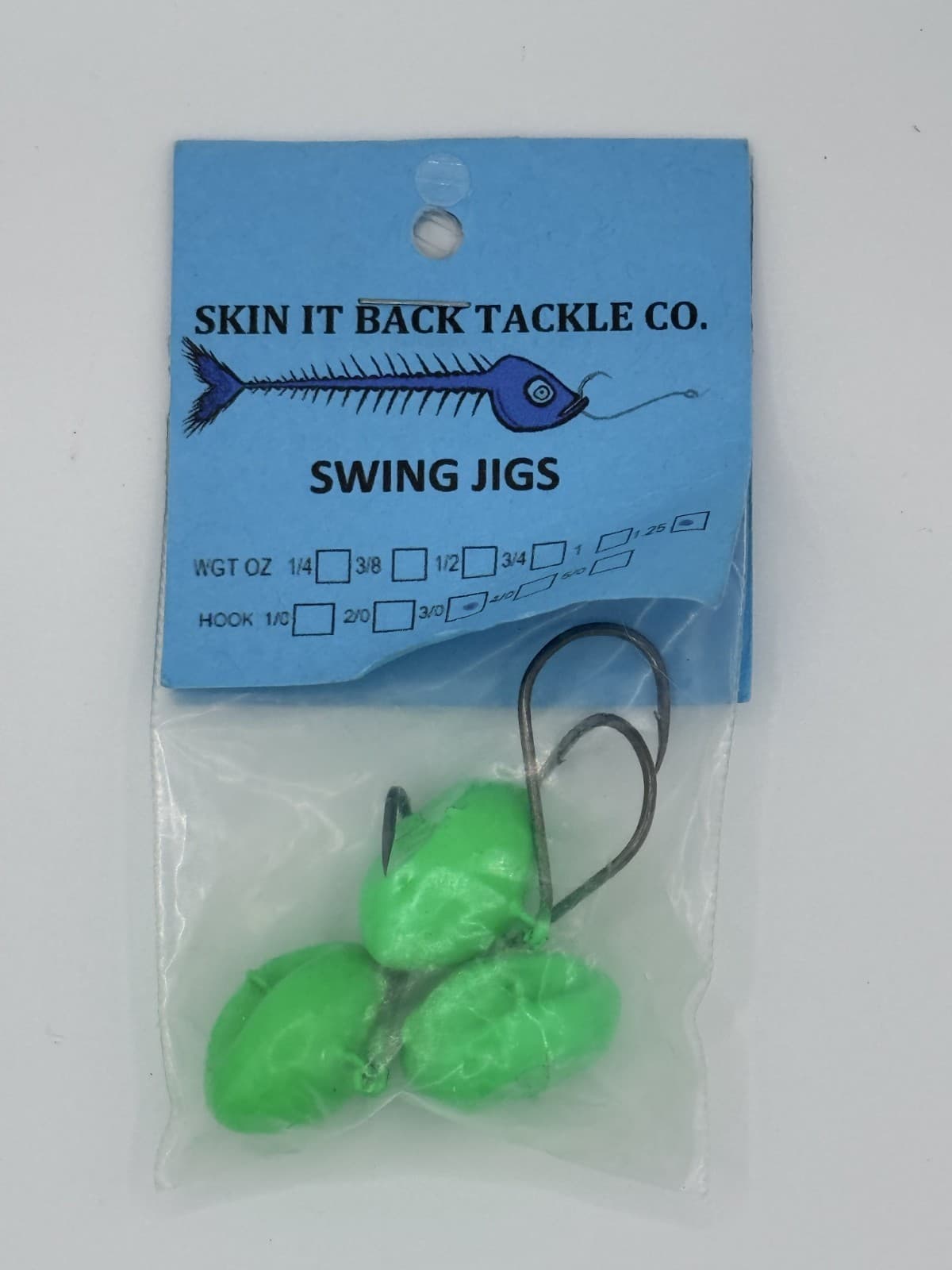 Skin It Back Swing Jig Multiple Sizes 3pcs per pk - Thumbnail 10