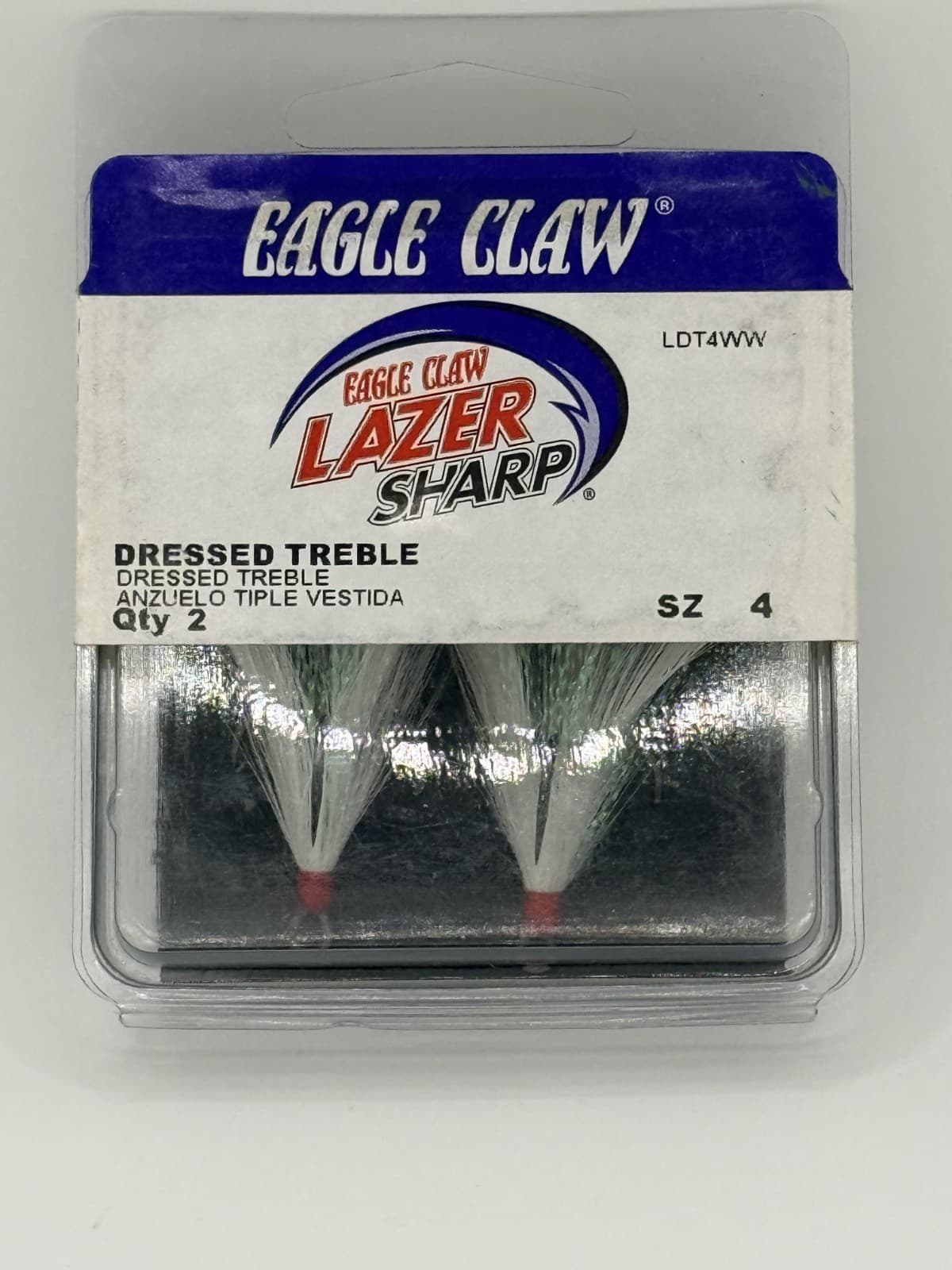 Eagle Claw Lazer Sharp Dressed Treble - Thumbnail 2