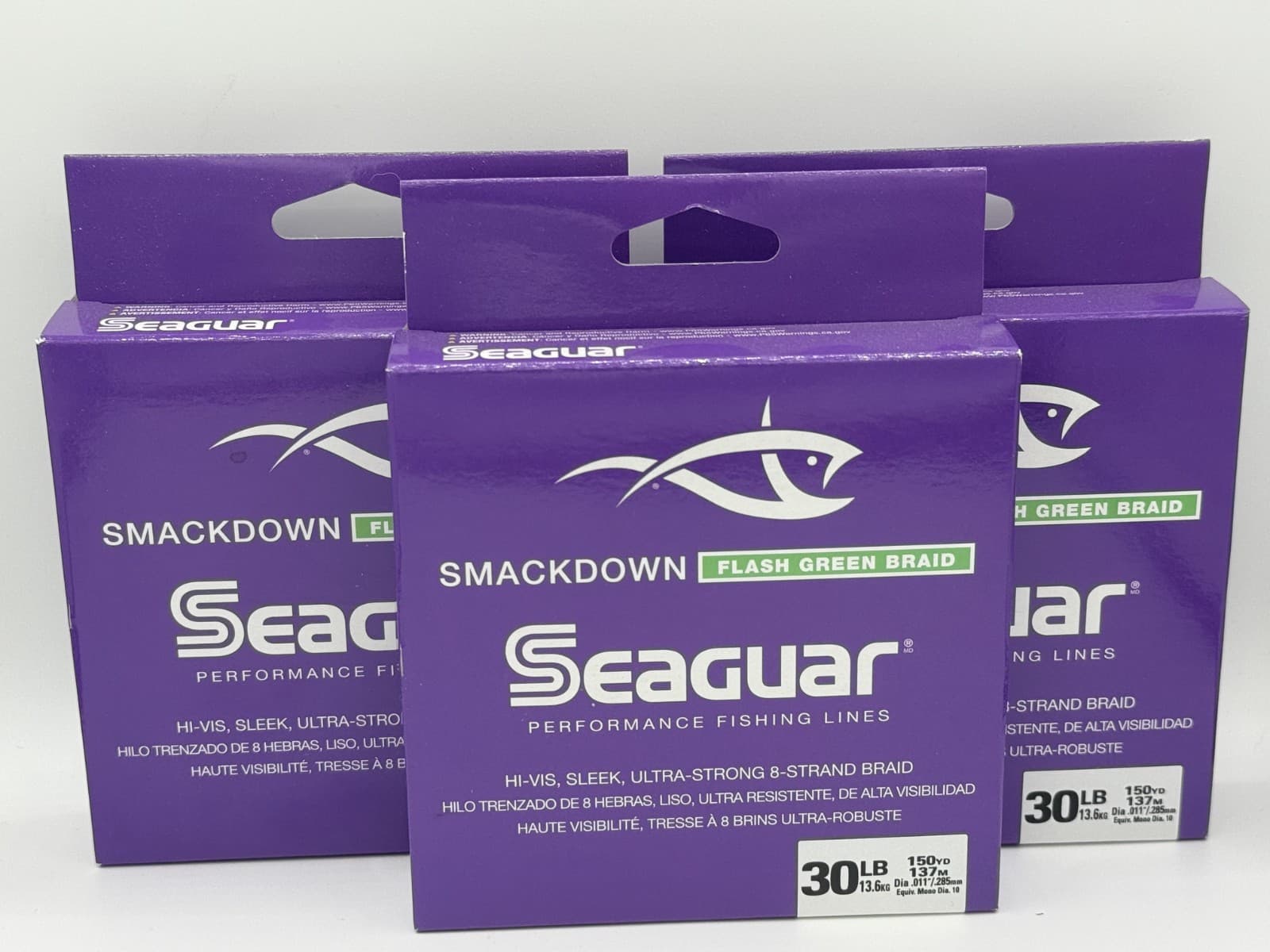 Seaguar Smackdown Braid | Flash Green | 150yd | various sizes - Thumbnail 2
