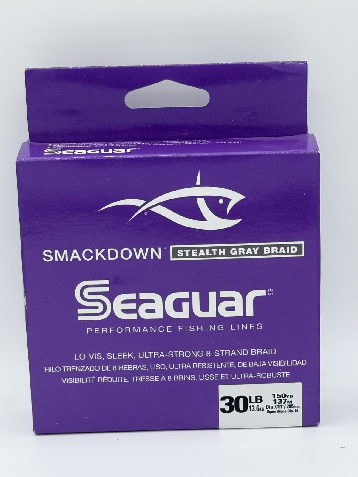 Seaguar Smack Down Braid | 150yd | Gray | various strengths - Thumbnail 3