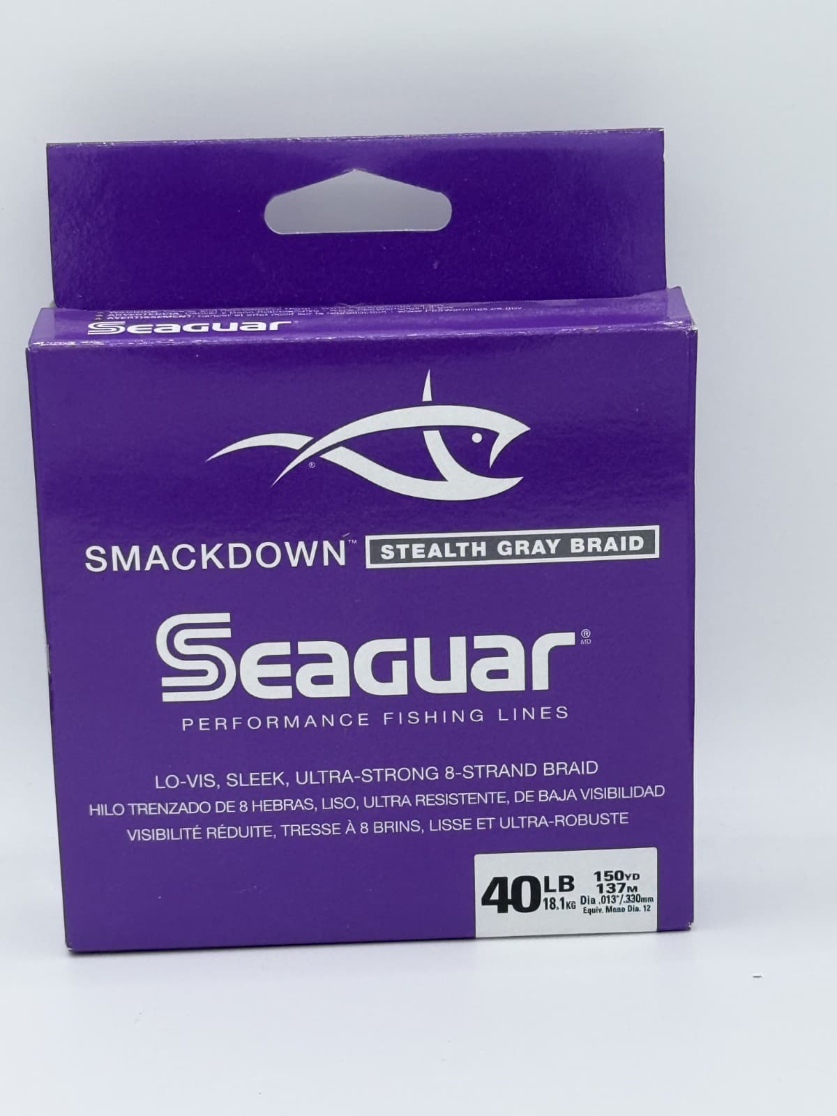 Seaguar Smack Down Braid | 150yd | Gray | various strengths - Thumbnail 4