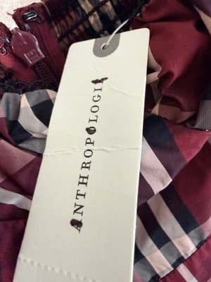 NWT Anthropologie Maeve Puff Sleeve Square Neck Mini Dress Size XS MSRP $158 - Thumbnail 8
