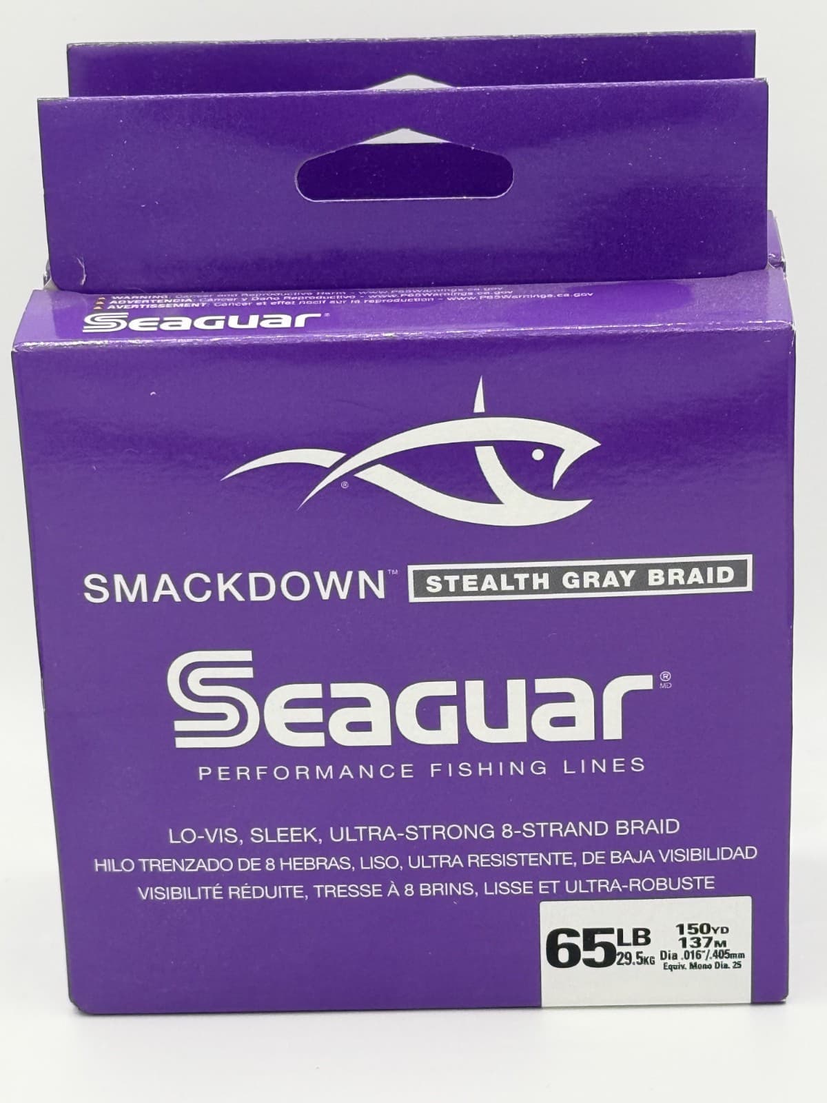 Seaguar Smack Down Braid | 150yd | Gray | various strengths - Thumbnail 6
