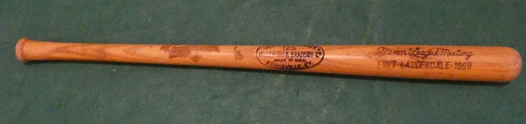 Louisville Slugger 125 Mini 16" 1969 Minor League Meeting Fort Lauderdale FL
