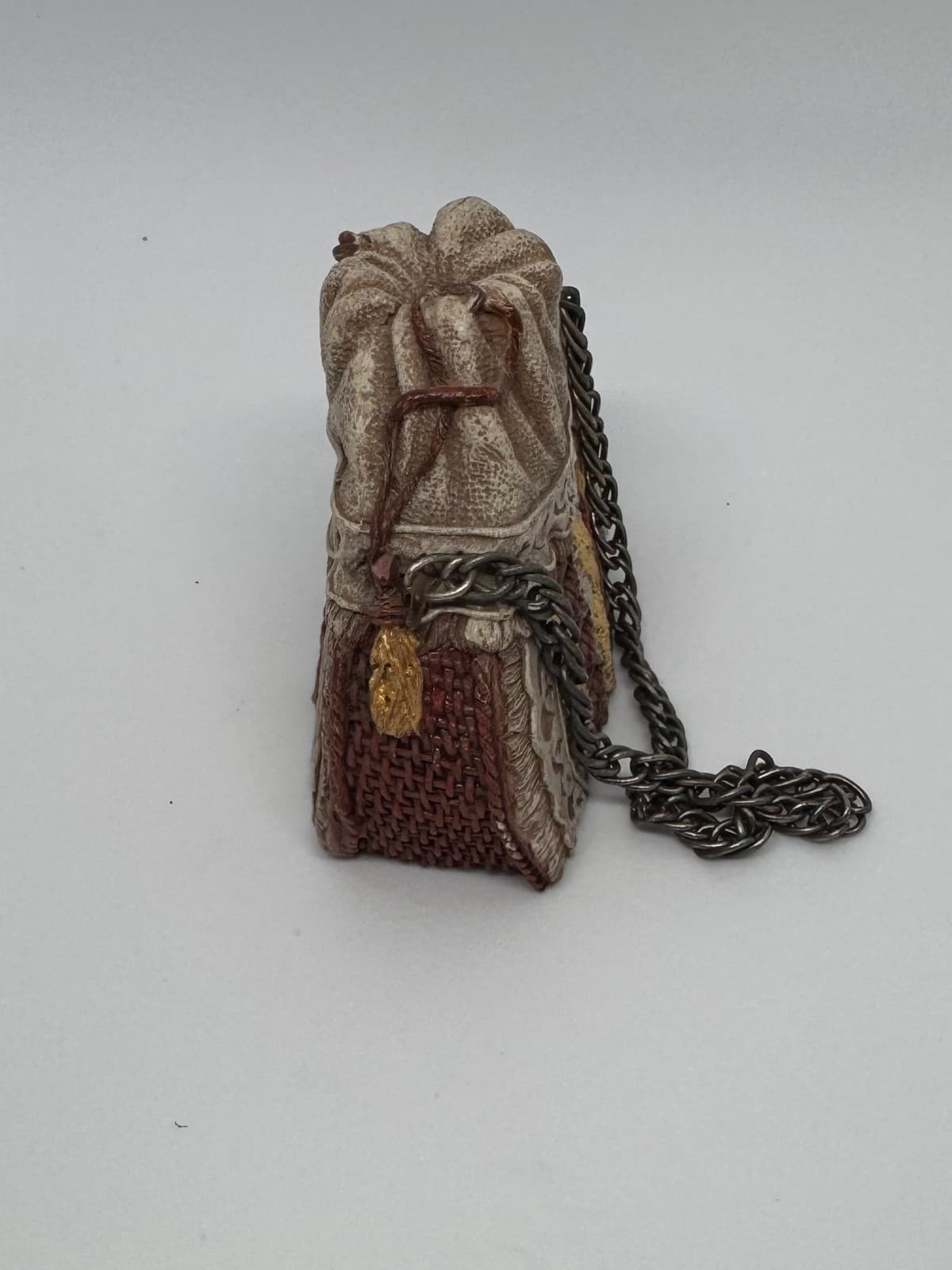 Miniature embroidered potli bag & miniature decorative shoe figurine - Thumbnail 6