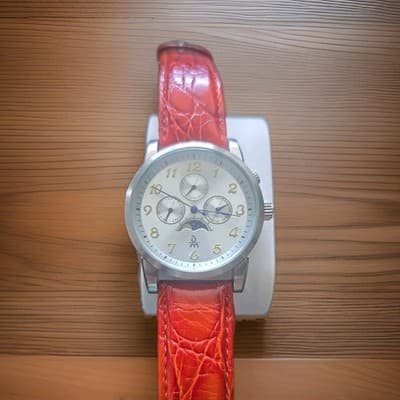 Danbury Mint Men's Moonphase Watch Working 41MM Case - Thumbnail 4