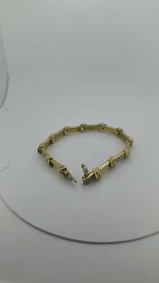 Gold-Diamond Bracelet 48 Diamonds 2.40 Carat T.W. 14K Yellow Gold 18 (GJE003759) - Thumbnail 8