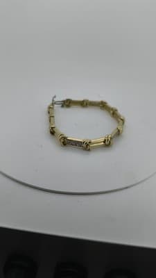 Gold-Diamond Bracelet 48 Diamonds 2.40 Carat T.W. 14K Yellow Gold 18 (GJE003759) - Thumbnail 6
