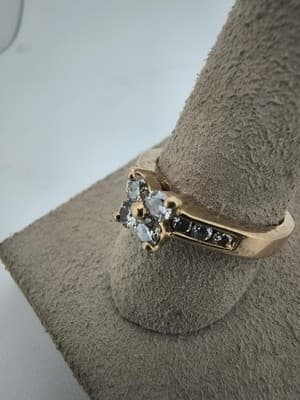 Lady's Diamond Engagement Ring 10 Diamonds .70 Carat T.W. 14K Yellow (GJE003775) - Thumbnail 8