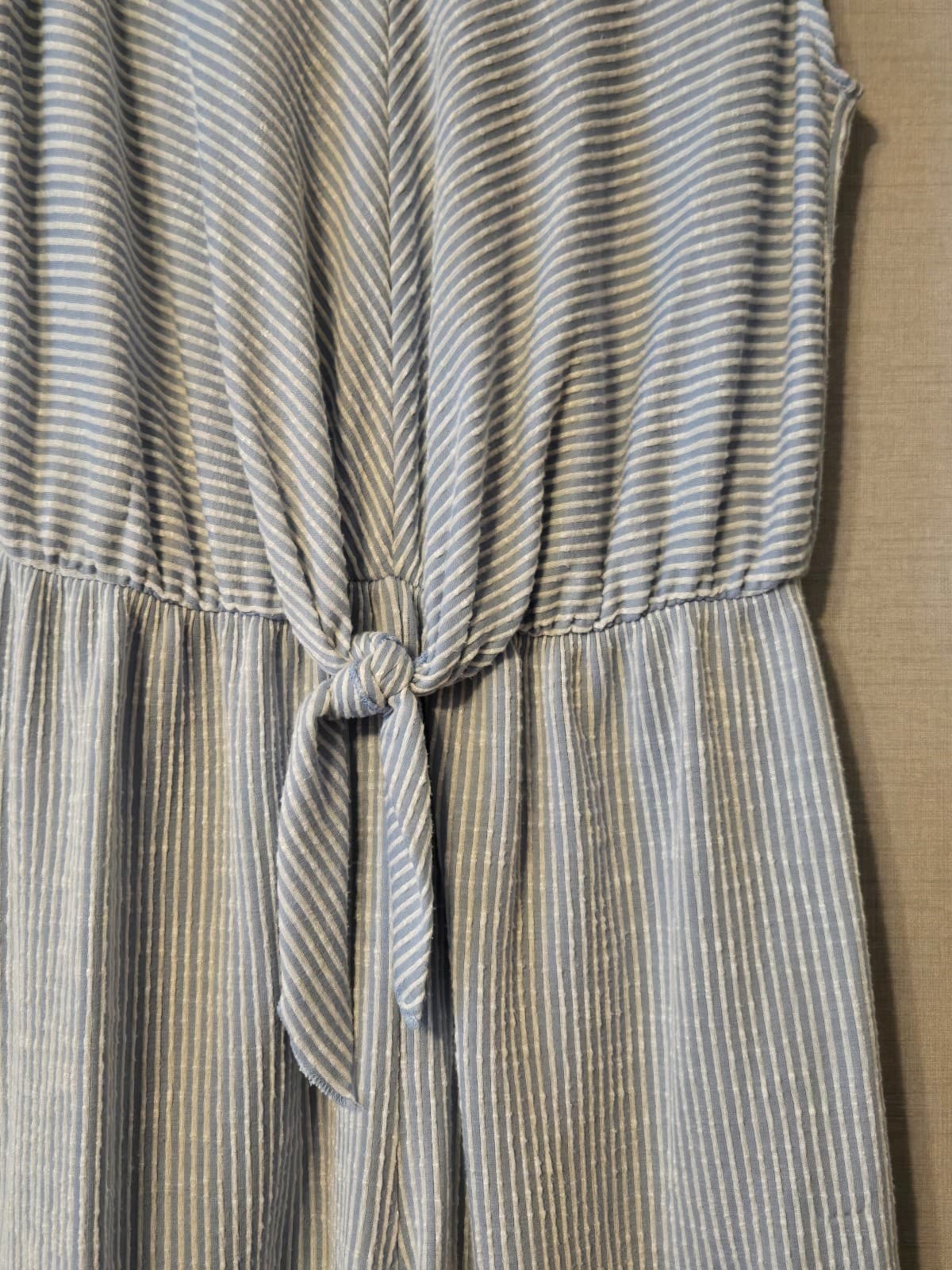 Caution to the Wind Striped Sleeveless Romper Size M, Item #1036 - Thumbnail 4