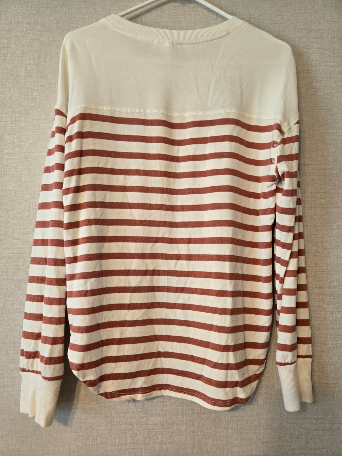Workshop Republic Clothing Striped Long Sleeve Shirt Size M, Item #1023 - Thumbnail 2