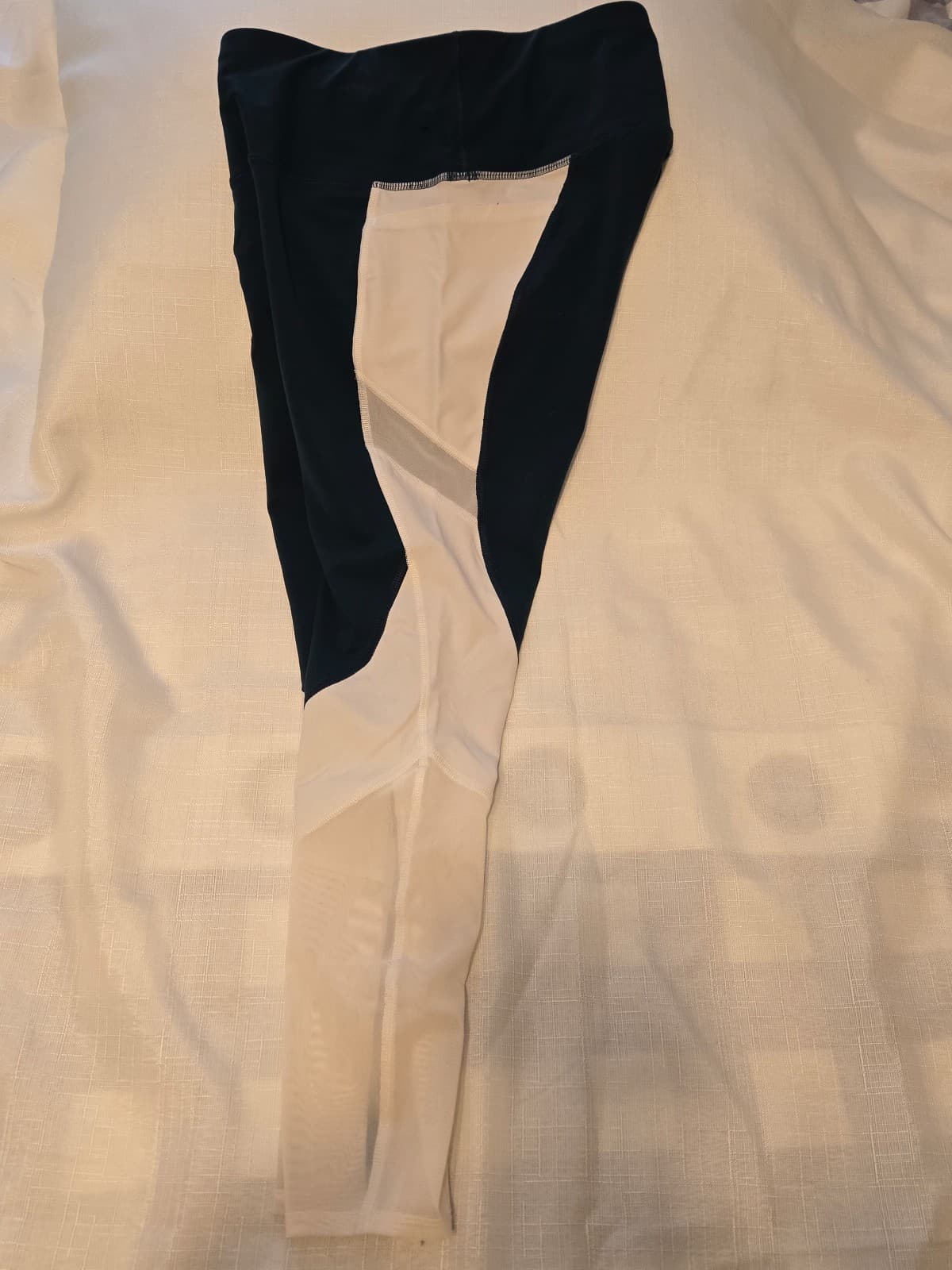 Avia Women's Athletic Leggings - Slate/Arctic White Size M, Item #1030 - Thumbnail 3