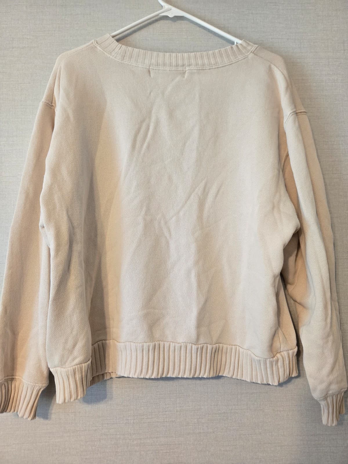 Vintage Havana Beige Sweatshirt Size M, Item #1020 - Thumbnail 4