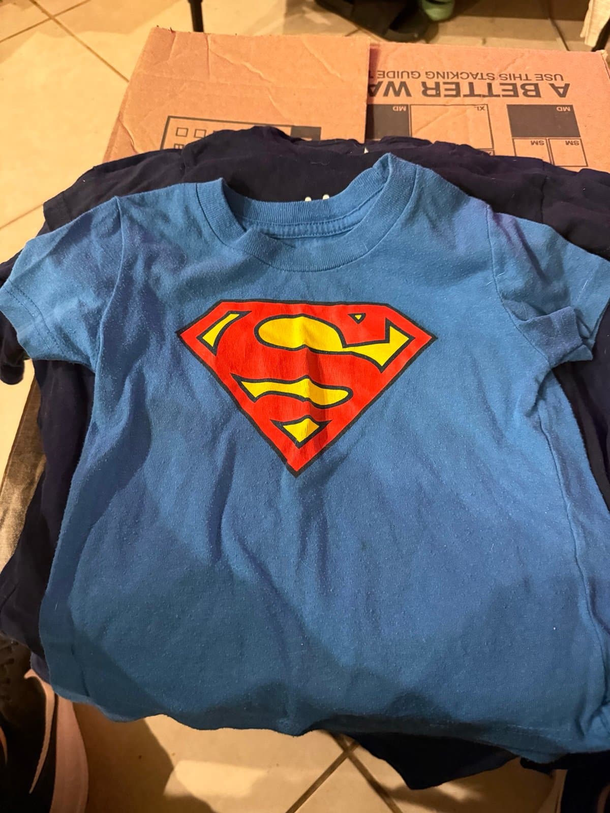 Superman Blue T-shirt 3T