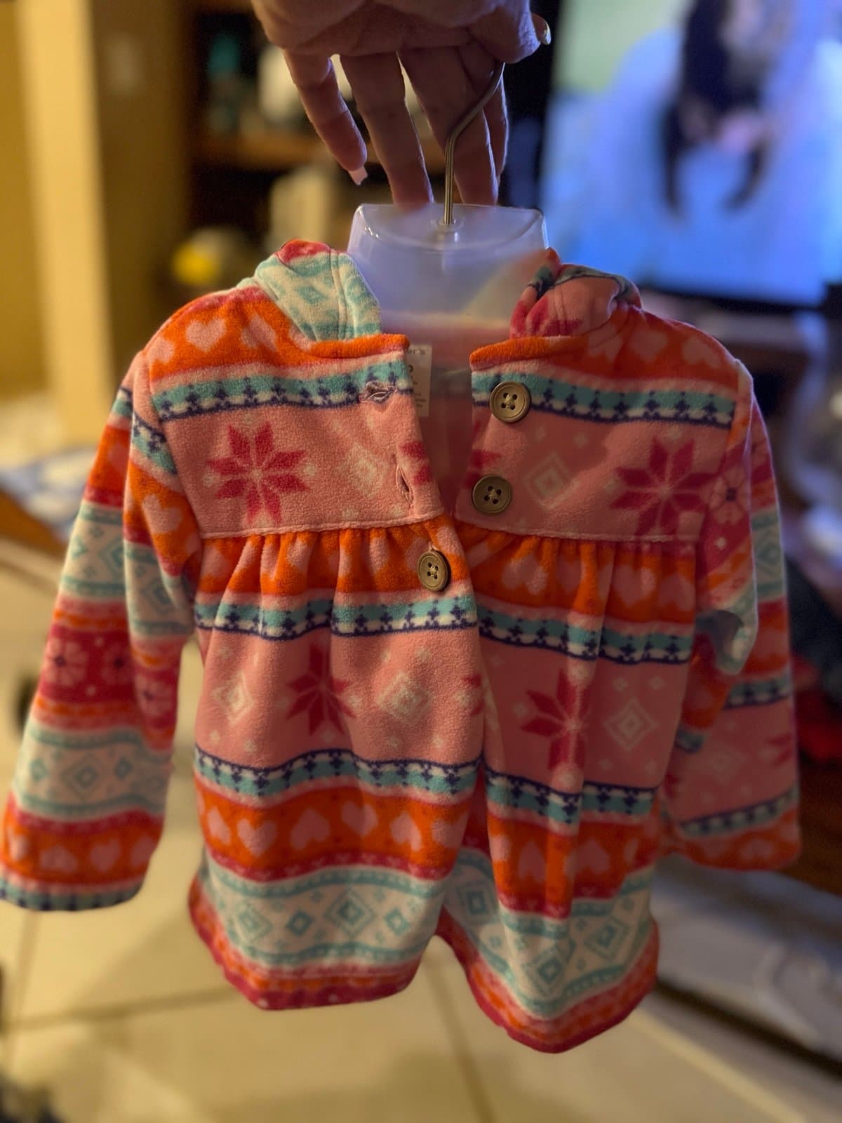 Carter's Baby Fleece Hoodie 12 Months