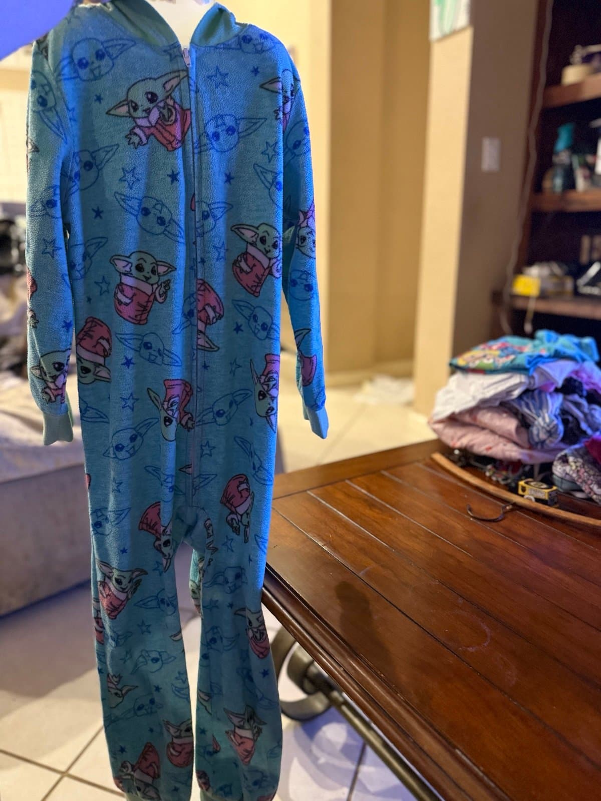 Star Wars Baby Yoda Grogu Onesie Pajamas S(6/6X)