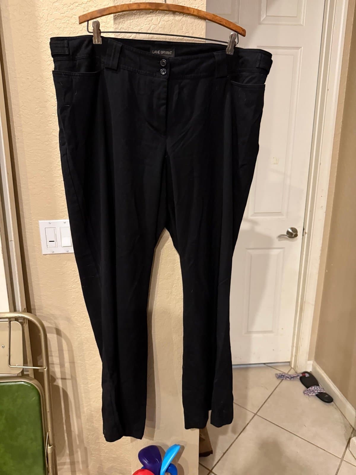 Lane Bryant Black Pants Size 22 Average