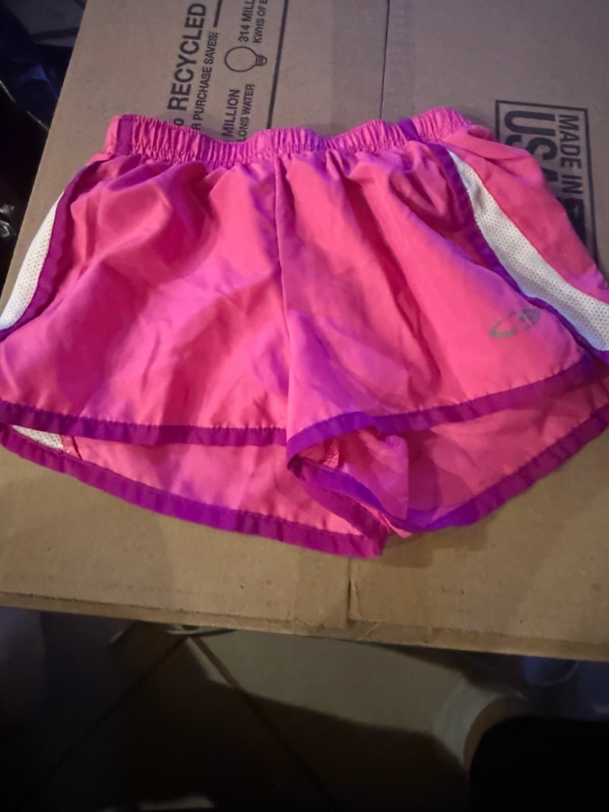 C9 by Champion Pink Athletic Shorts Kids 6-6X