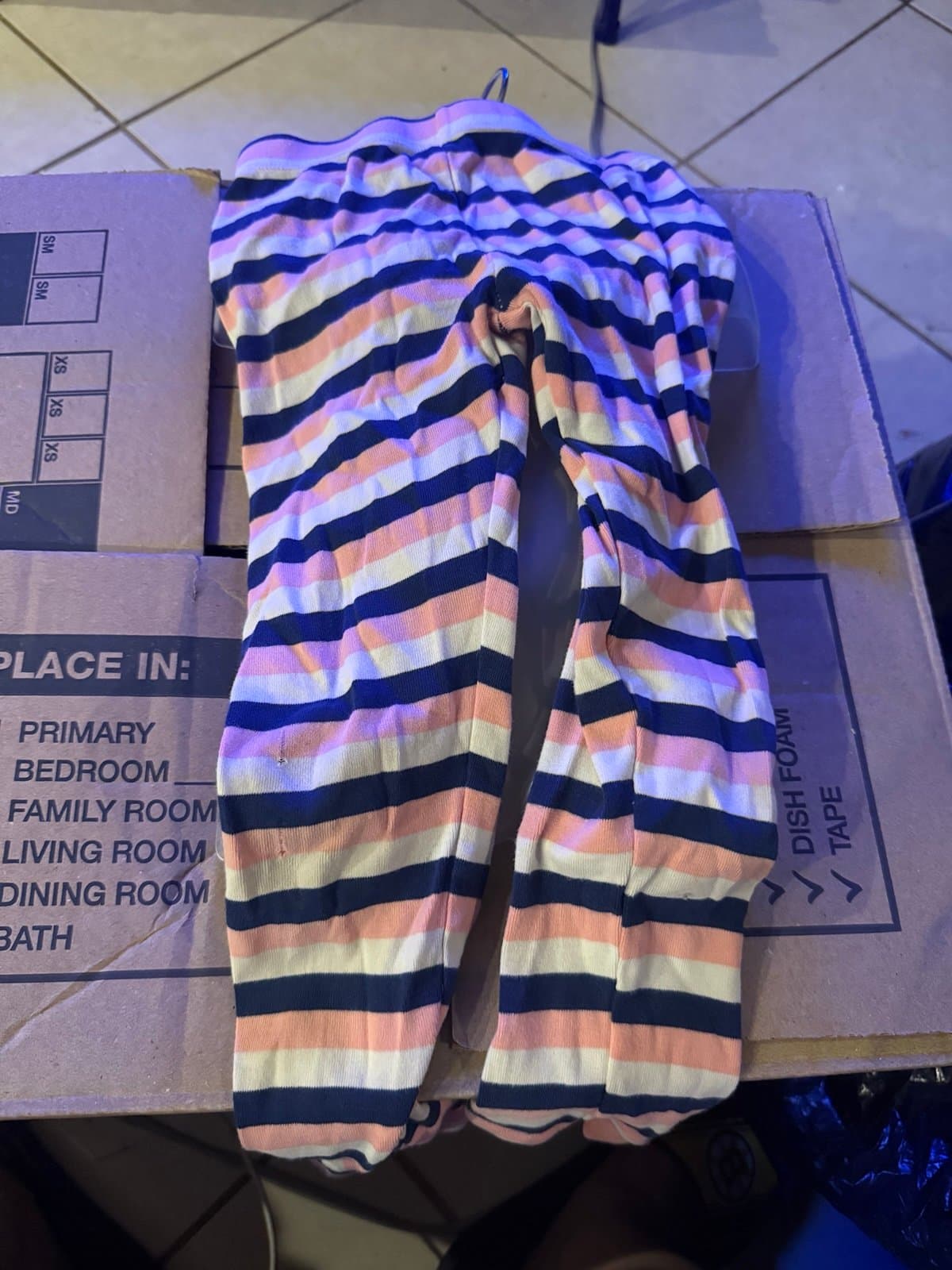Toddler Striped Leggings 5T