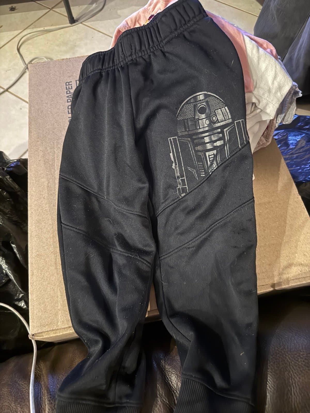 Star Wars R2-D2 Black Kids Joggers