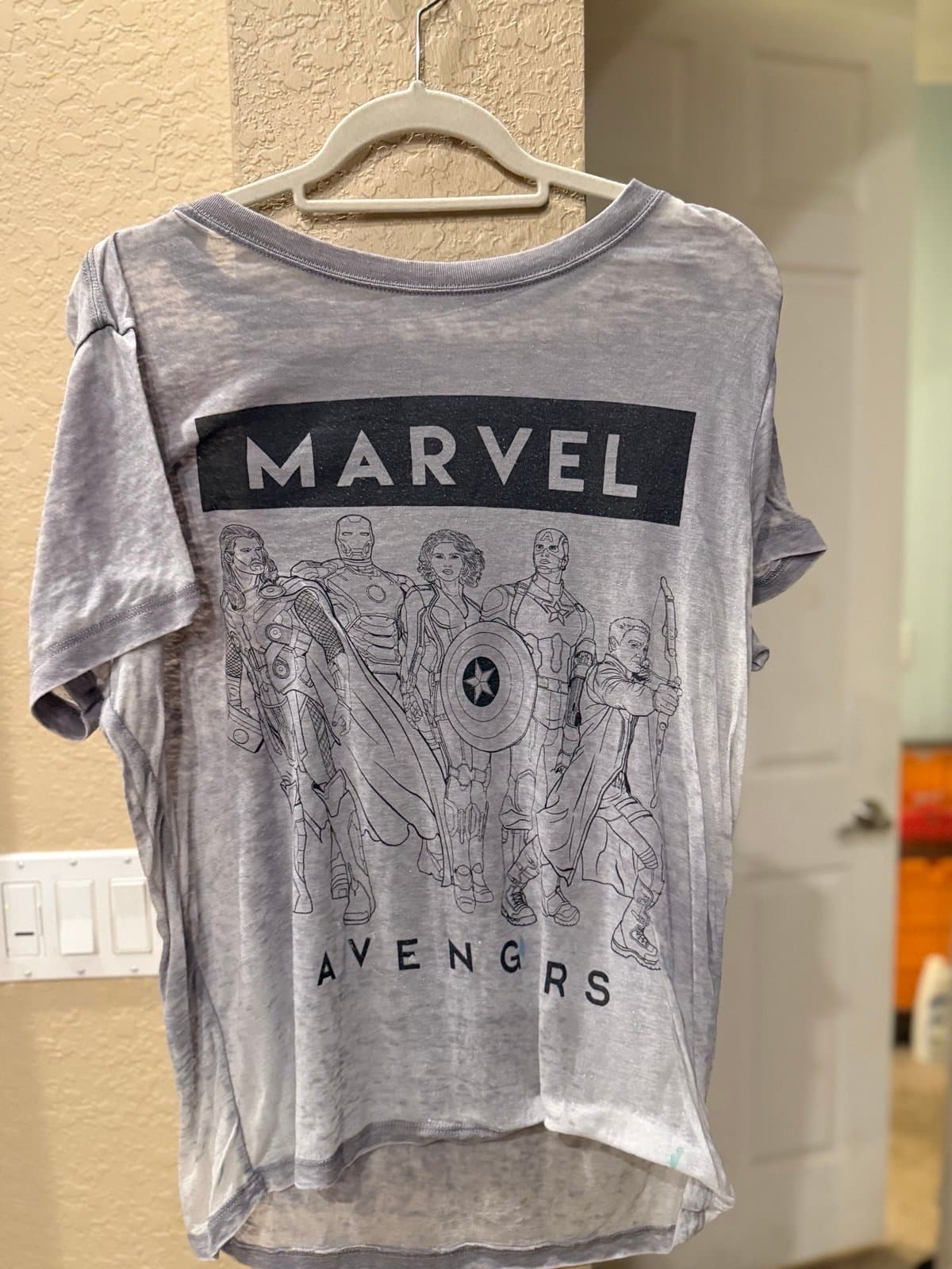 Marvel Avengers Age of Ultron T-shirt XL Grey