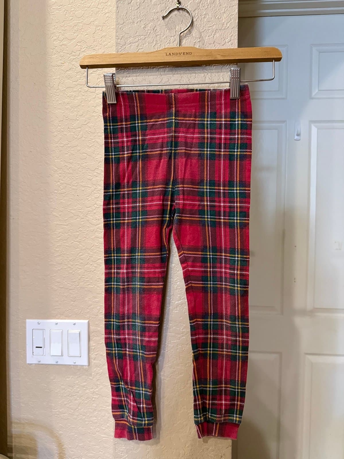The Children's Place Red Plaid Pants 5T