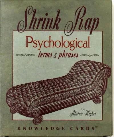 Shrink Rap: Psychological Terms And Phrases Knowledge Cards Deck- - Thumbnail 5