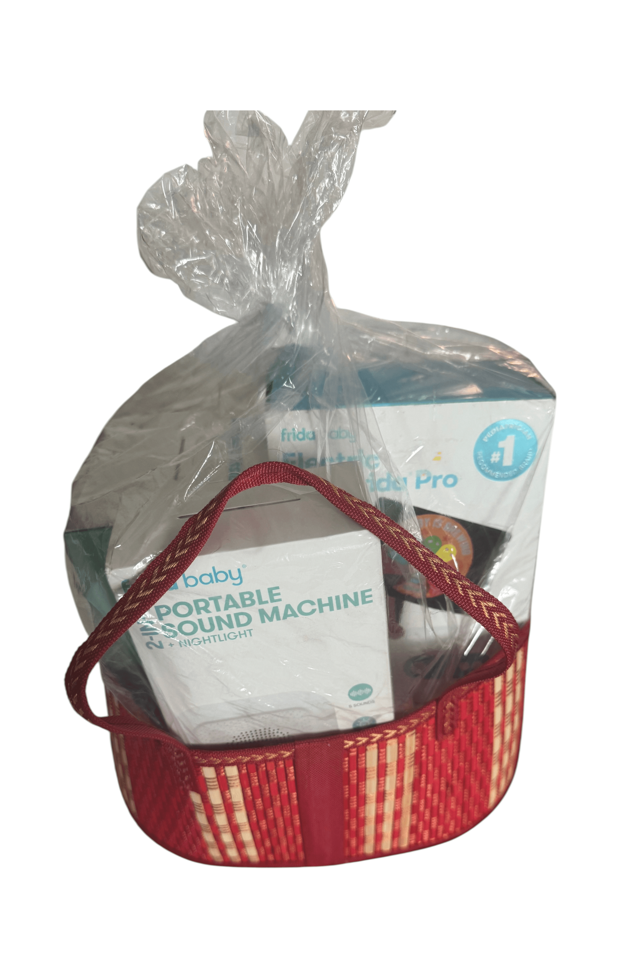 Frida Baby Gift Basket Bundle - NoseFrida Pro, Sound Machine, Hands-Free Rocker + Basket Kit - Thumbnail 2