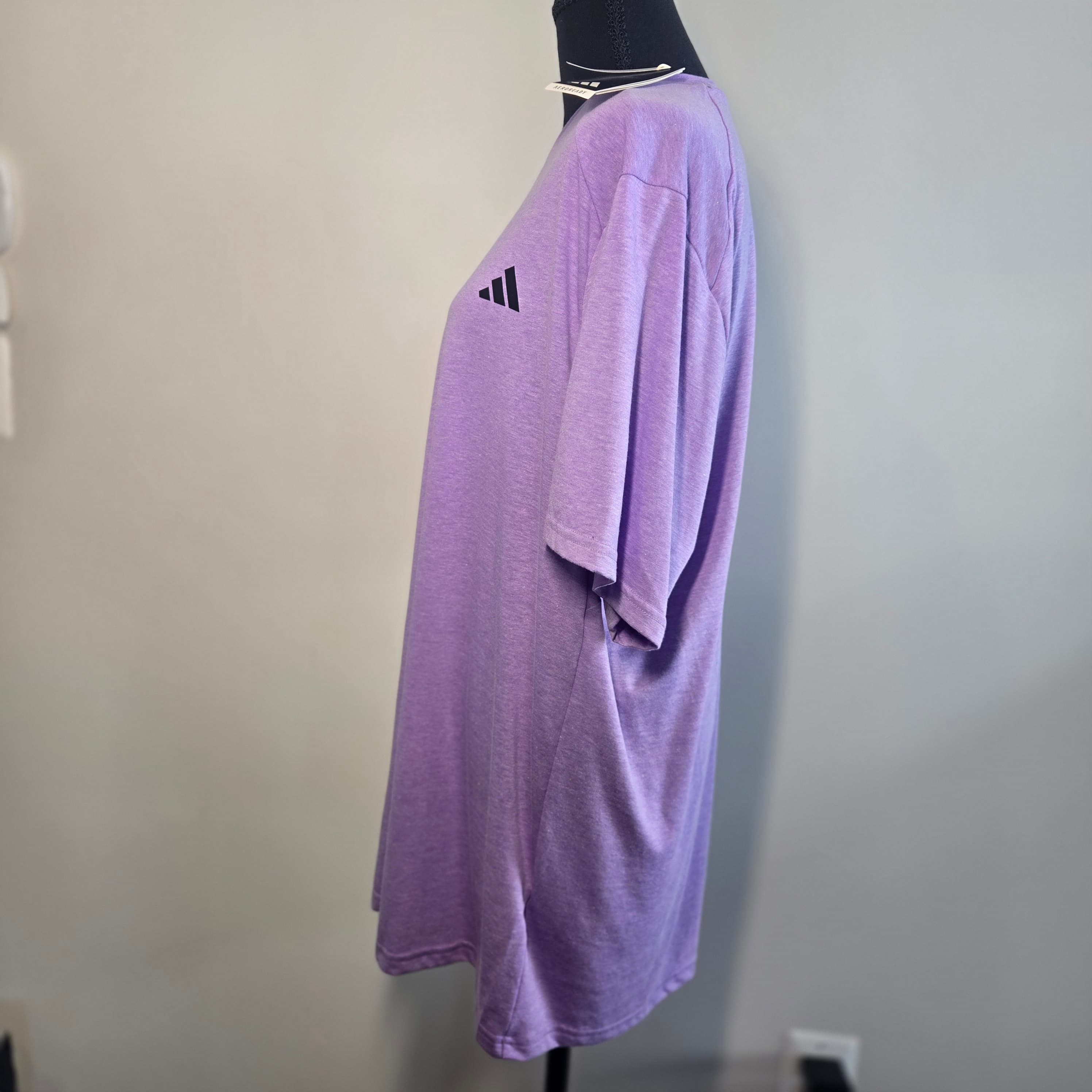 Adidas Purple T-Shirt XL - Thumbnail 7