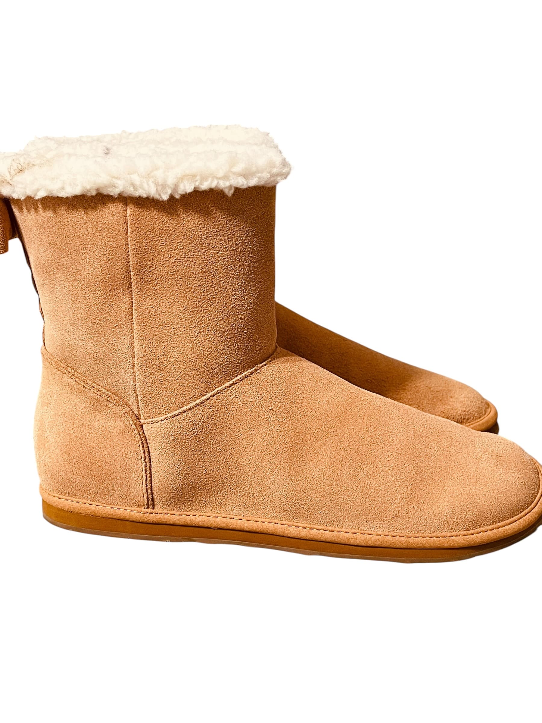 Kate Spade Women’s Suede Shearling Ankle Boots - Thumbnail 2