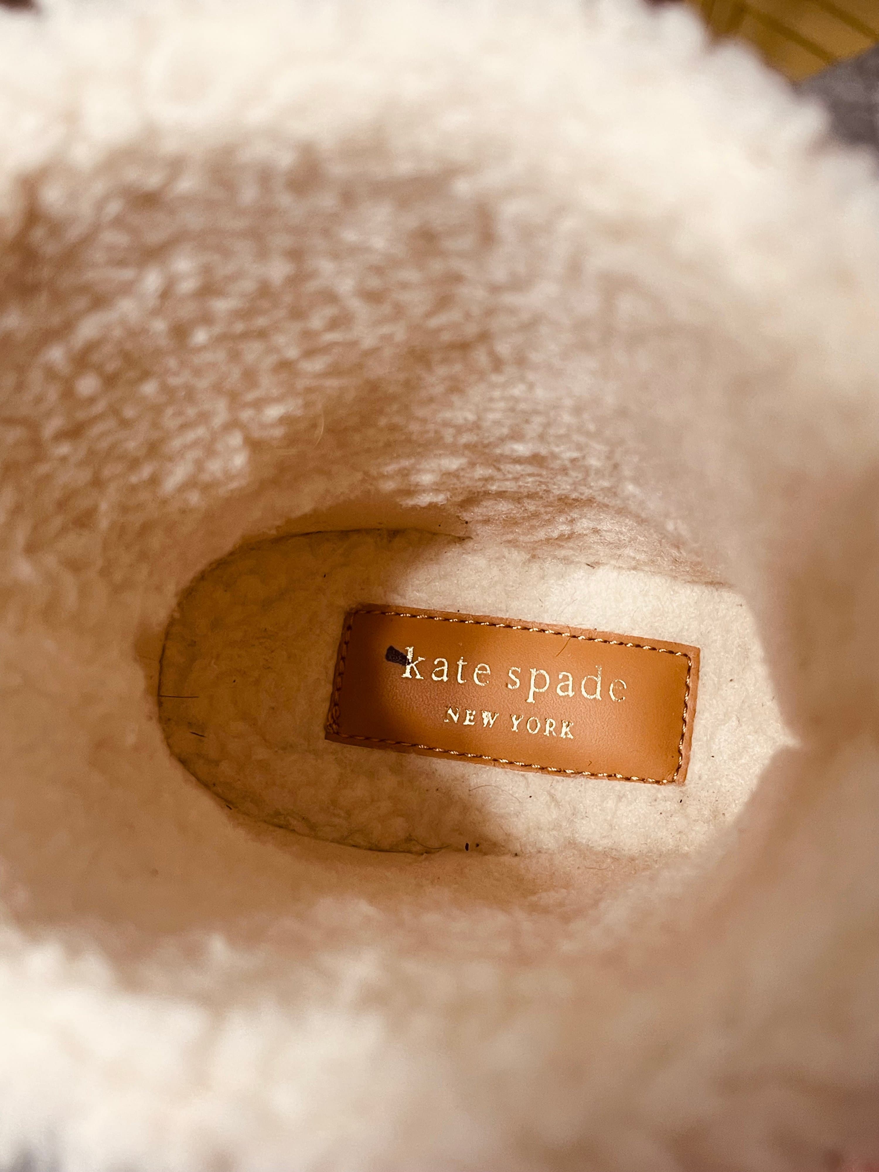 Kate Spade Women’s Suede Shearling Ankle Boots - Thumbnail 11