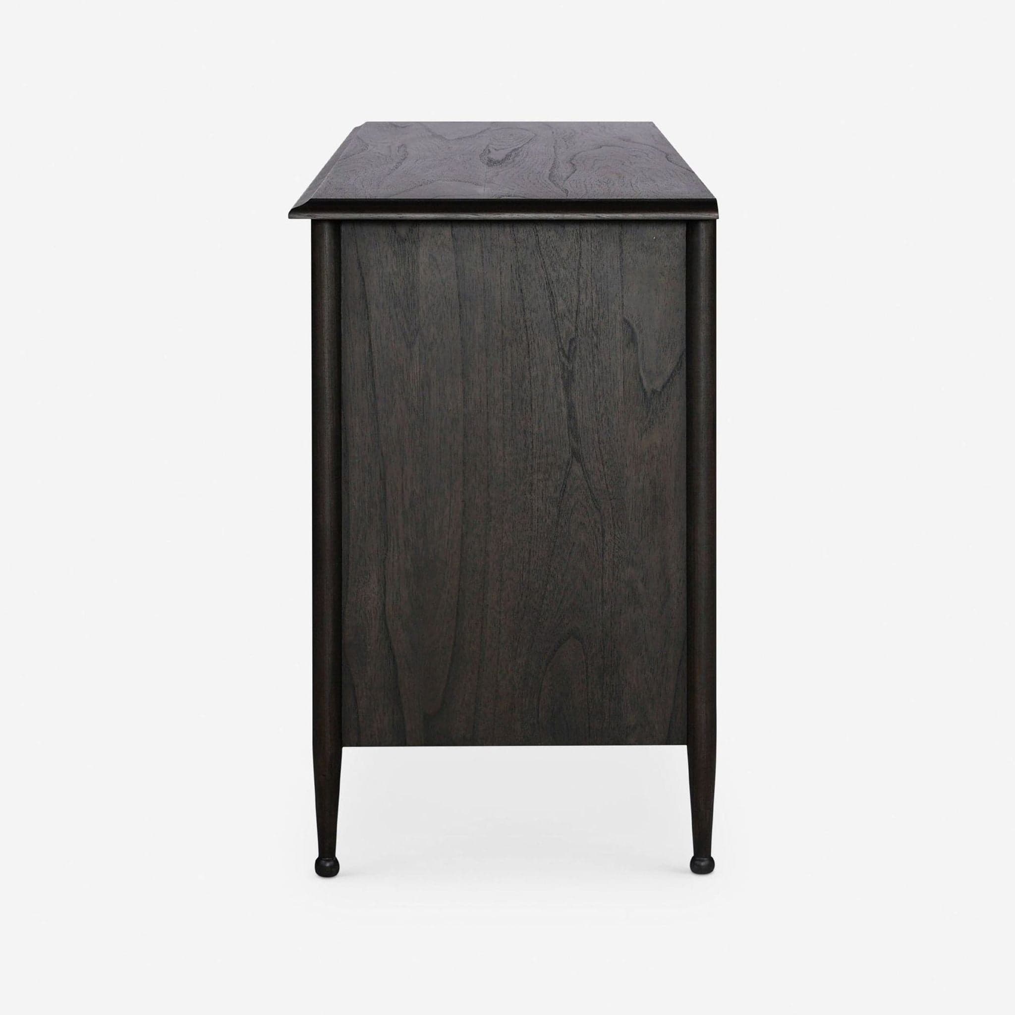 Lulu and Georgia Eloise Modern Smoked Black 6-Drawer Dresser - Thumbnail 3